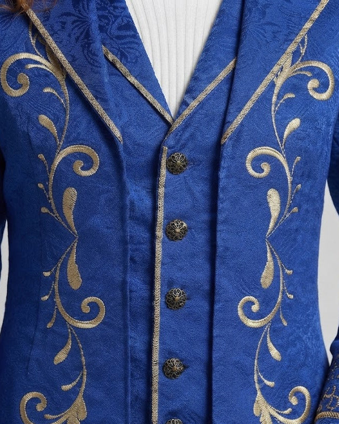 Ladies elegant tailcoat with elaborate embellishments Chichicherry