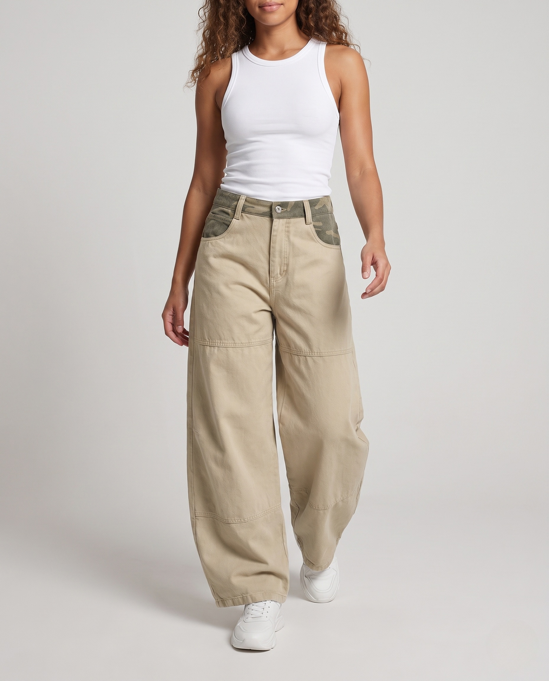 Women Stylish Loose Cargo Pants Chichicherry