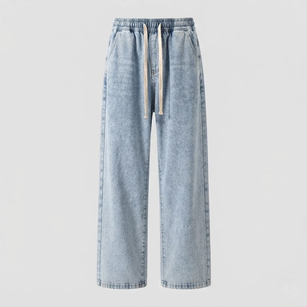 Women Comfortable High Waist Jeans Chichicherry