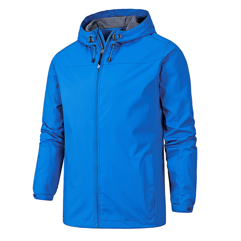 Men's ultralight ripstop hooded jacket with wind and water-repellent membrane Chichicherry