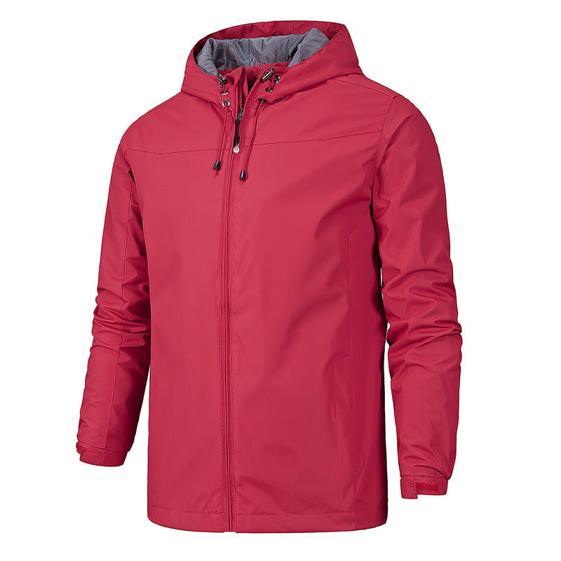 Men's ultralight ripstop hooded jacket with wind and water-repellent membrane Chichicherry