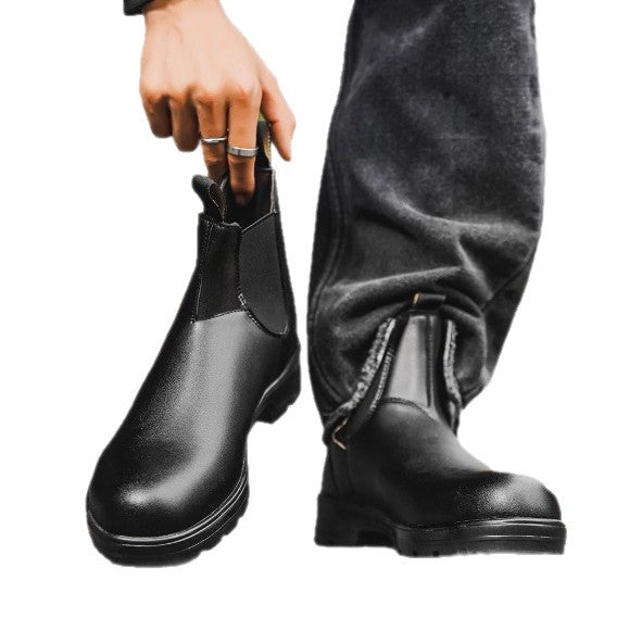 Men's Chelsea Boots, British style, non-slip