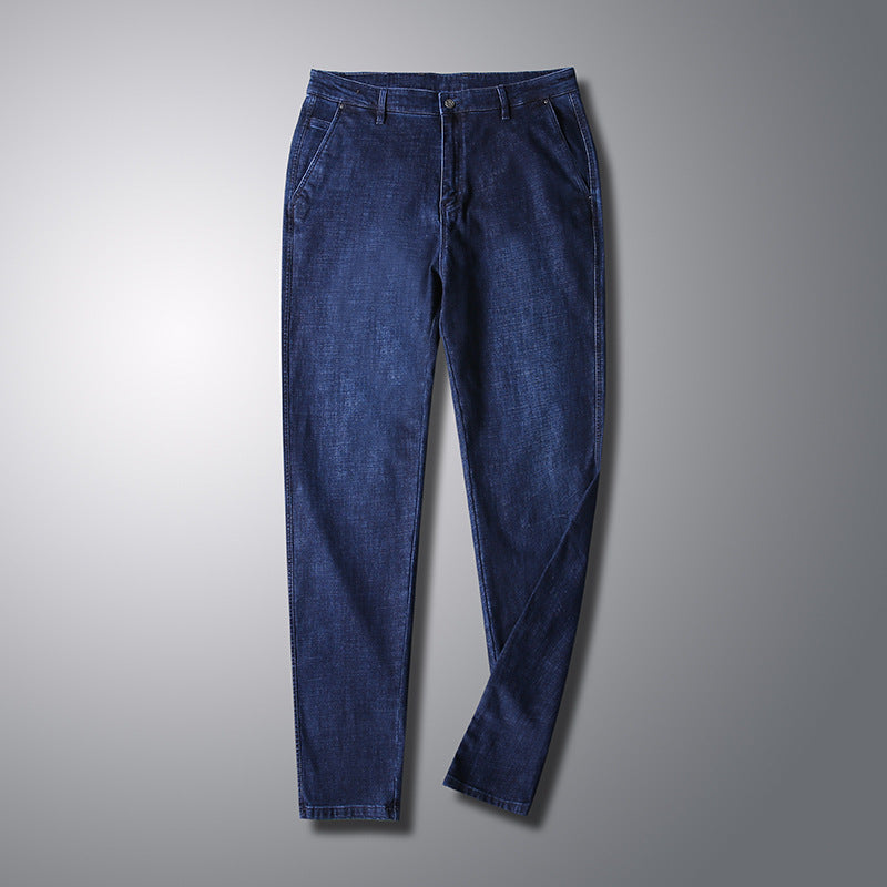 Men's Slim Fit Denim Chino with Stretch, Tapered Leg and Classic Five-Pocket Look Chichicherry