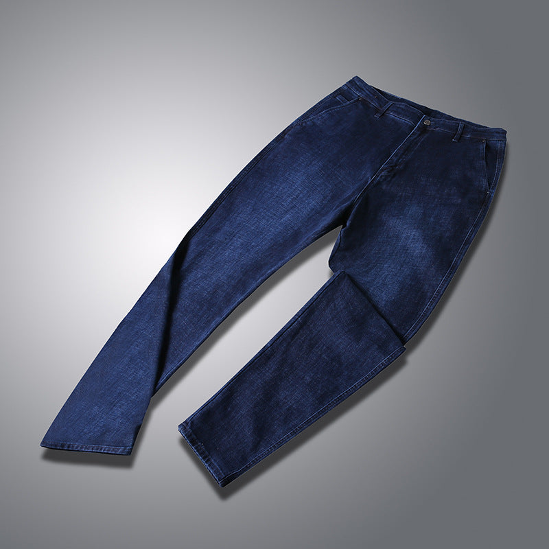 Men's Slim Fit Denim Chino with Stretch, Tapered Leg and Classic Five-Pocket Look Chichicherry