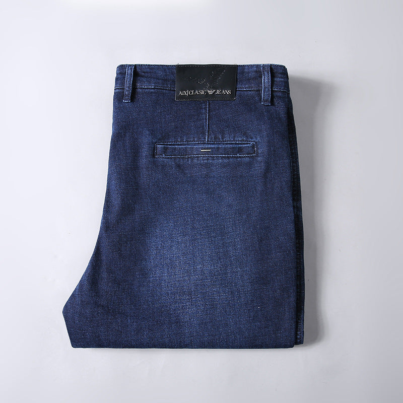 Men's Slim Fit Denim Chino with Stretch, Tapered Leg and Classic Five-Pocket Look Chichicherry