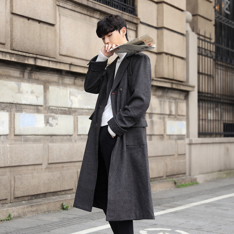 Men's Double-Breasted Coat Chichicherry