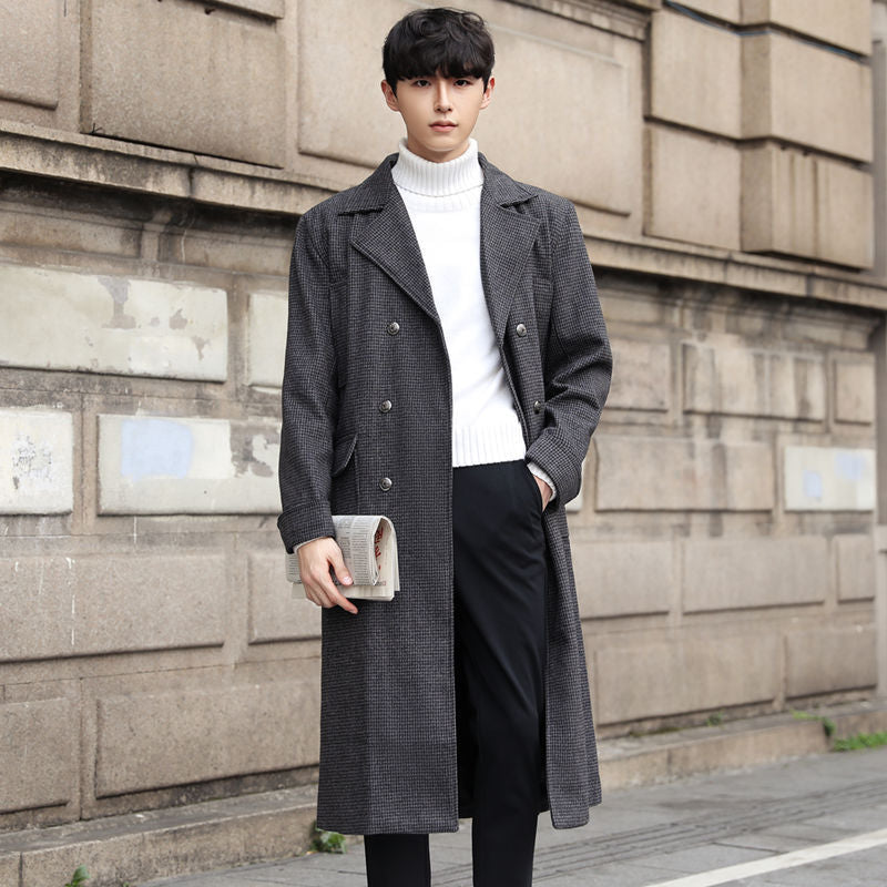 Men's Double-Breasted Coat Chichicherry