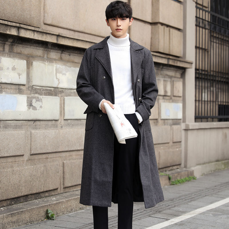 Men's Double-Breasted Coat Chichicherry