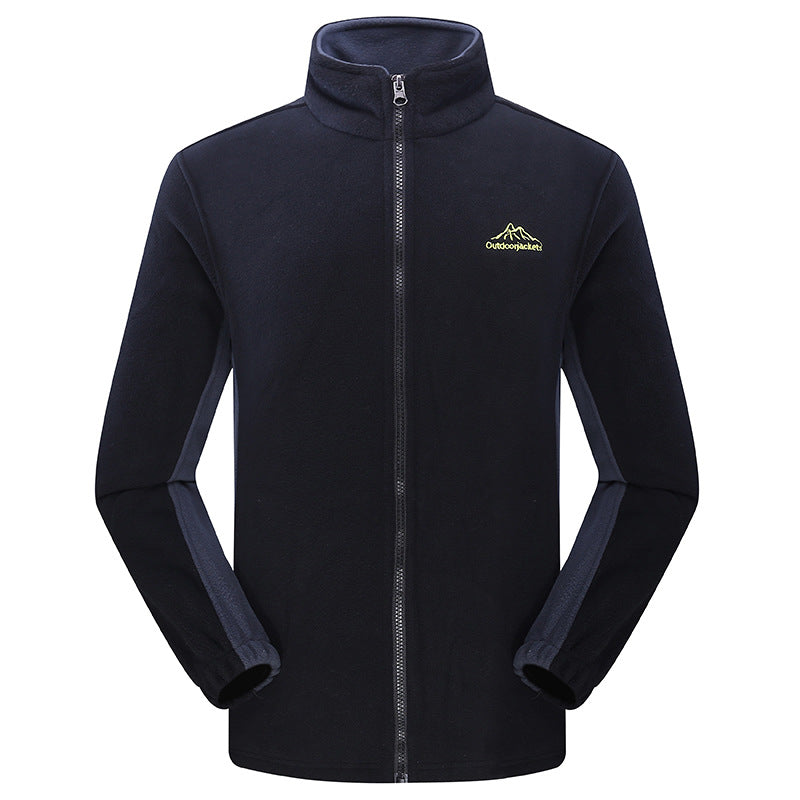 Unisex Waterproof Breathable Outdoor Jacket with Removable Hood and Multi-Function Pockets Chichicherry