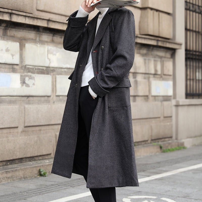 Men's Double-Breasted Coat Chichicherry