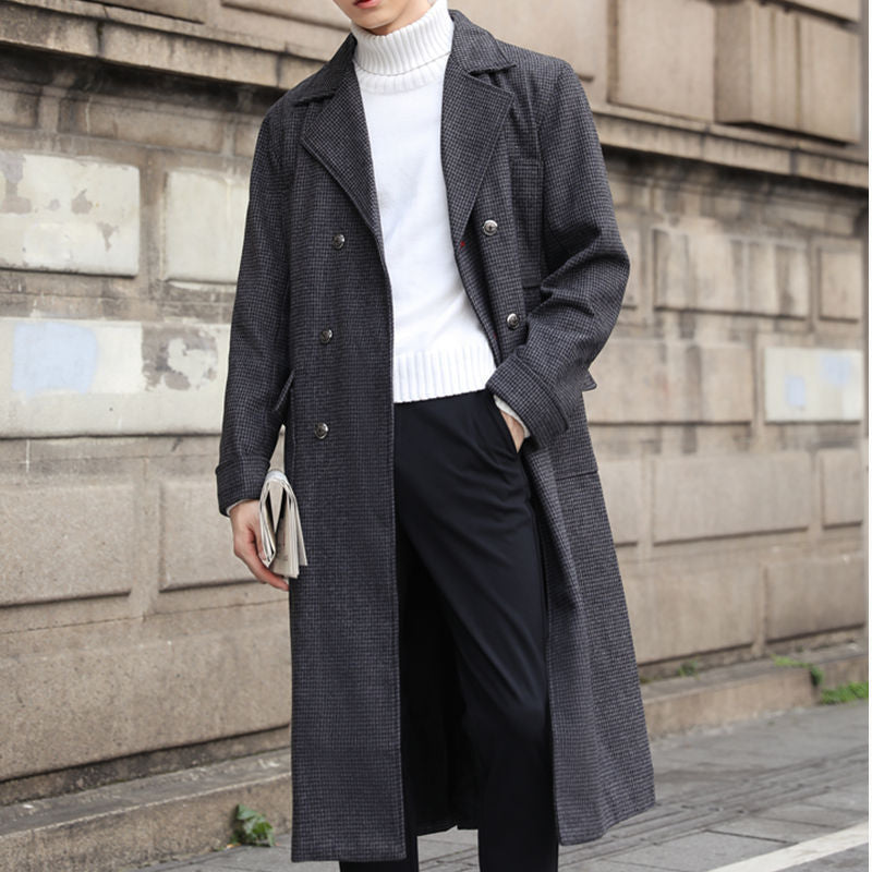 Men's Double-Breasted Coat Chichicherry
