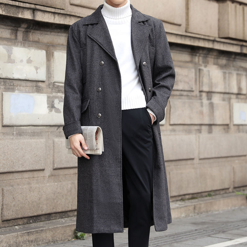 Men's Double-Breasted Coat Chichicherry