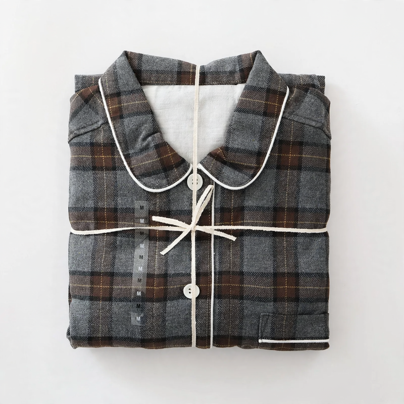 Cotton flannel pajama in Japanese style