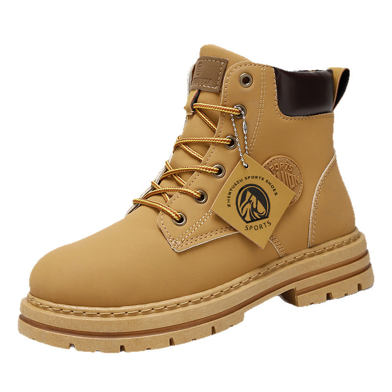 Classic men's boots in British style