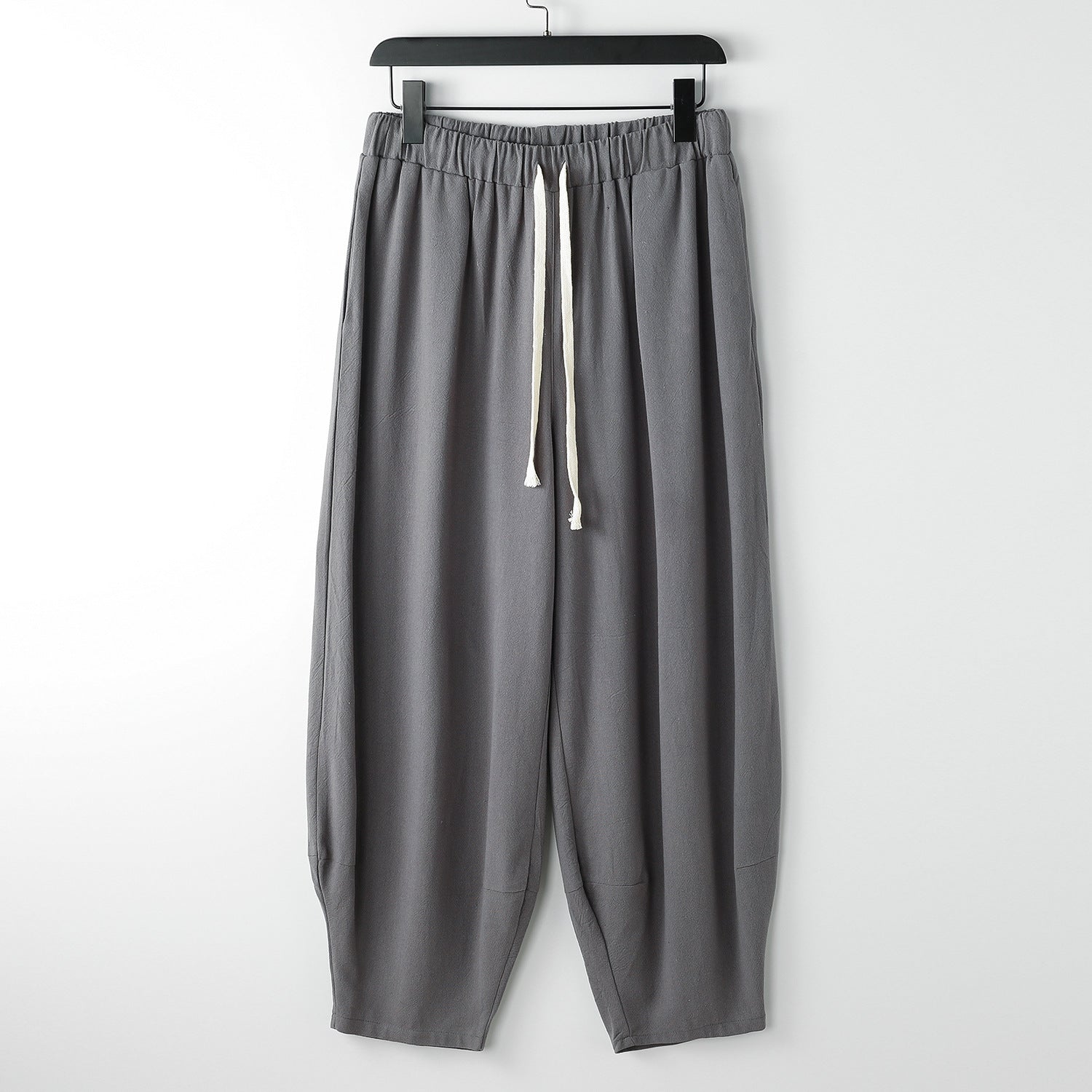 Women Casual Harem Jogger Pants with High Elastic Waistband and Drawstring Chichicherry