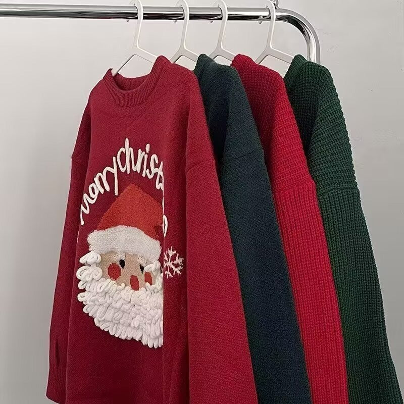 Christmas sweater with round neck, Unisex