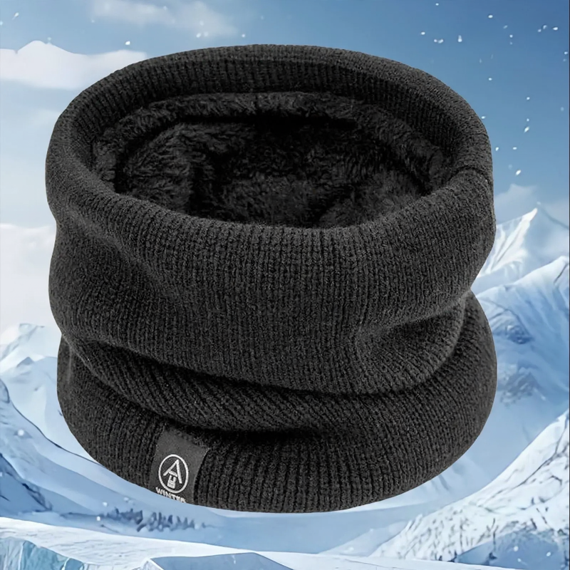 Knit neck warmer, windproof