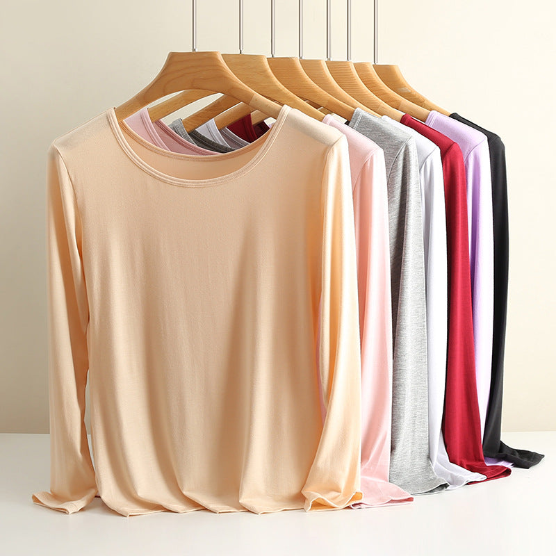 Women's Thermal Shirt, Round Neck, Shaping