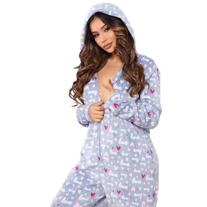 Flannel pajamas, various colors