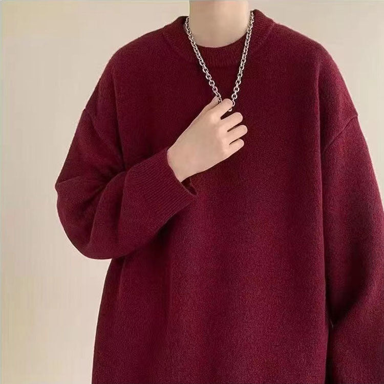 Men's cardigan with soft finish