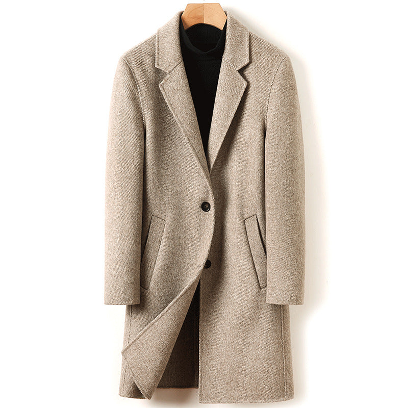 Men's ultralight quilted inner jacket without collar with vertical quilting Chichicherry