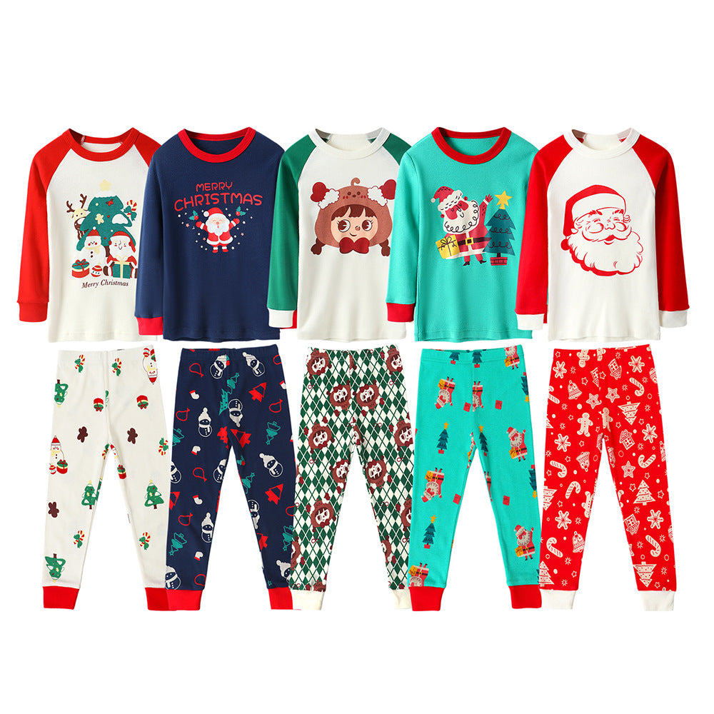 Children's Pajamas, Long Sleeve, Cartoon Motifs