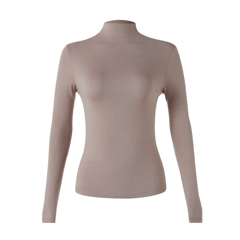 Thinner turtleneck sweater, long-sleeved, for women