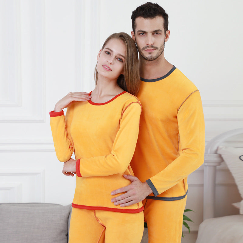 Thermo underwear set for women and men, soft-lined