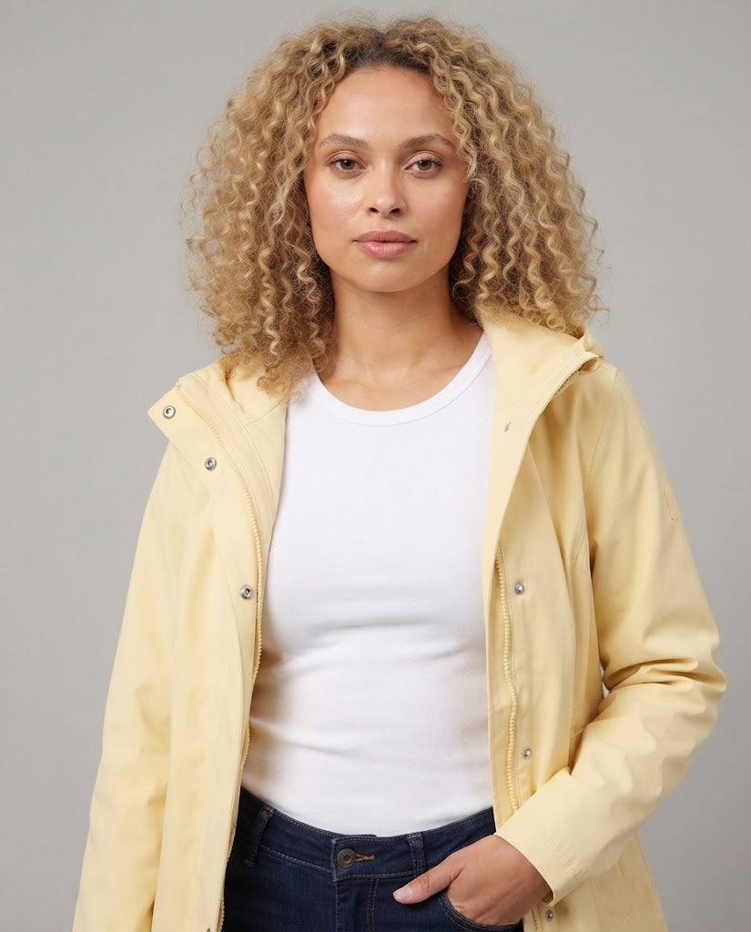 Women Water-Repellent Outdoor Jacket with Hood Chichicherry
