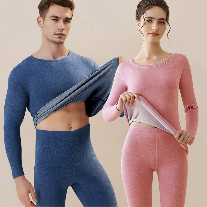 Warm underwear set for women and men