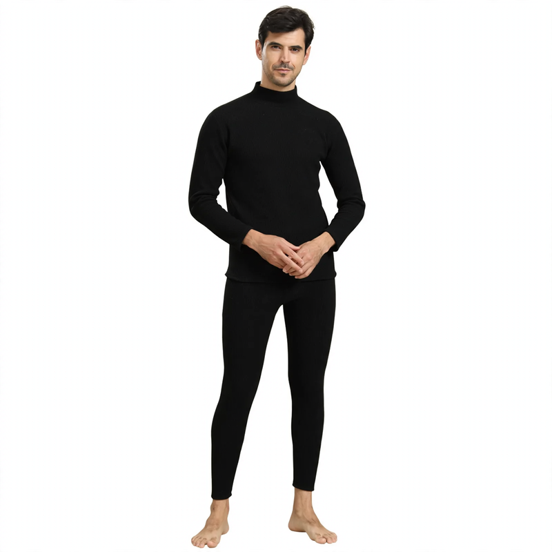 Padded thermal underwear set for women and men
