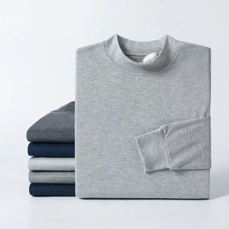 Cotton thermal underwear set for ladies and gentlemen