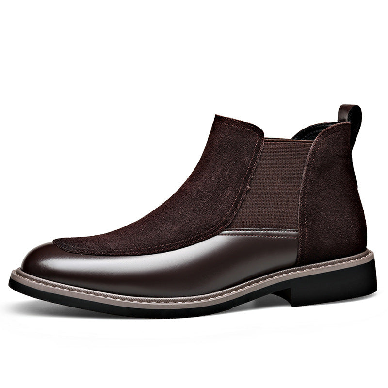 Men's Chelsea Boots, Suede Look, Lined
