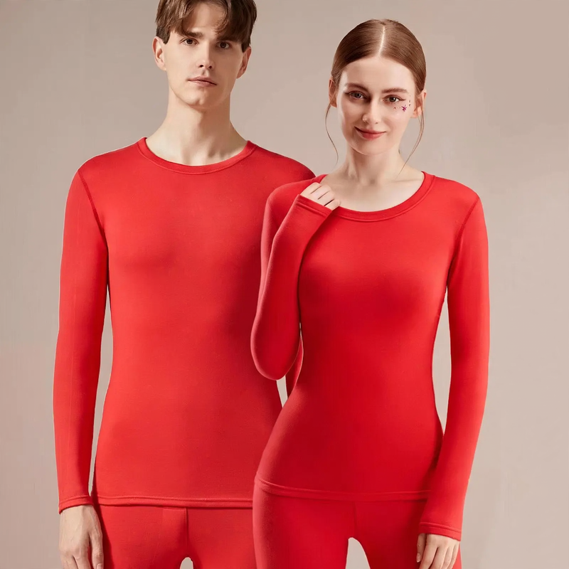 Pair-Thermo-Set, padded, Red