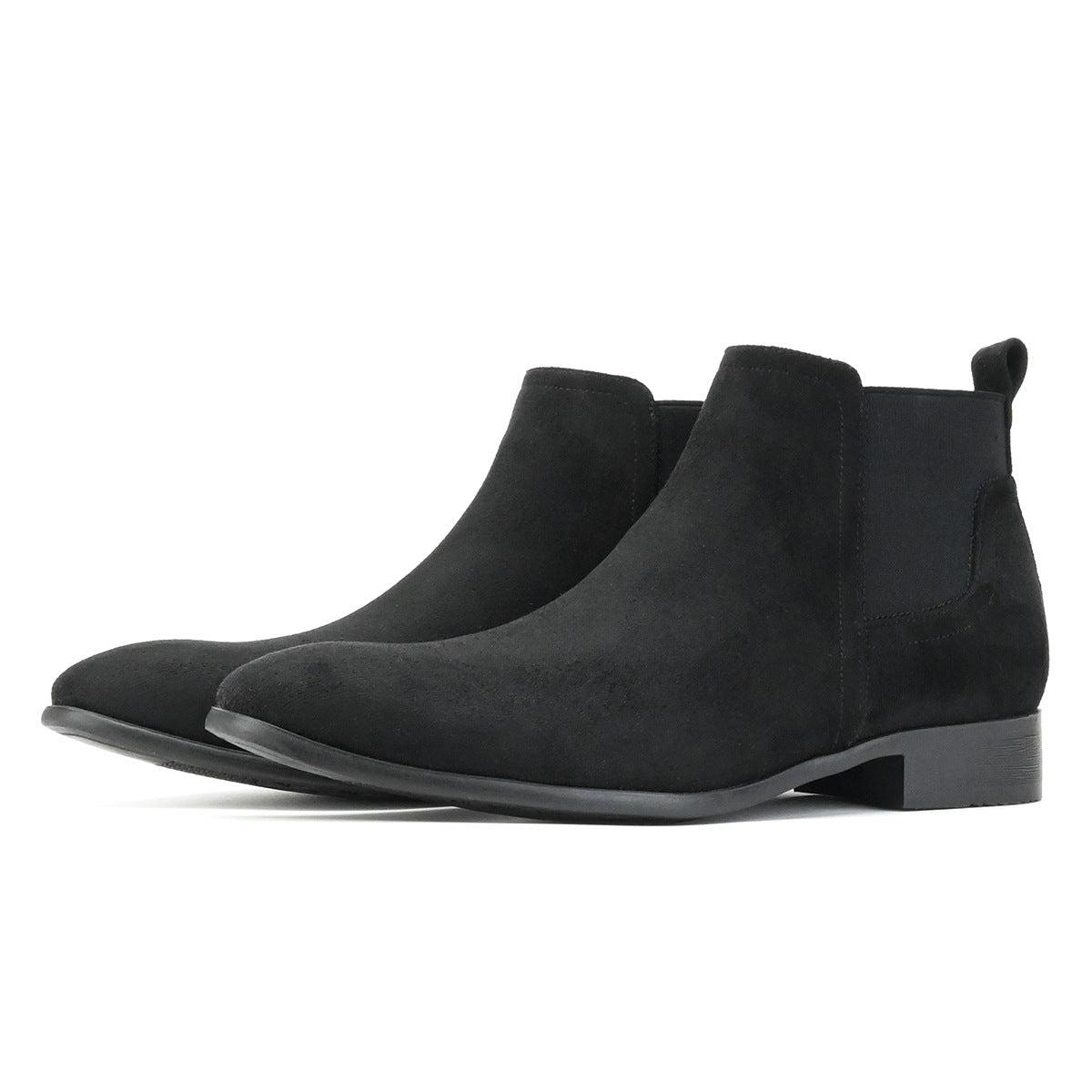 Men's Chelsea boots, square toe, versatile