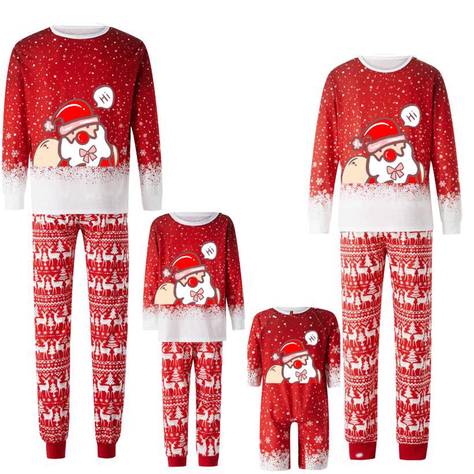 Family Pajama Set for Christmas