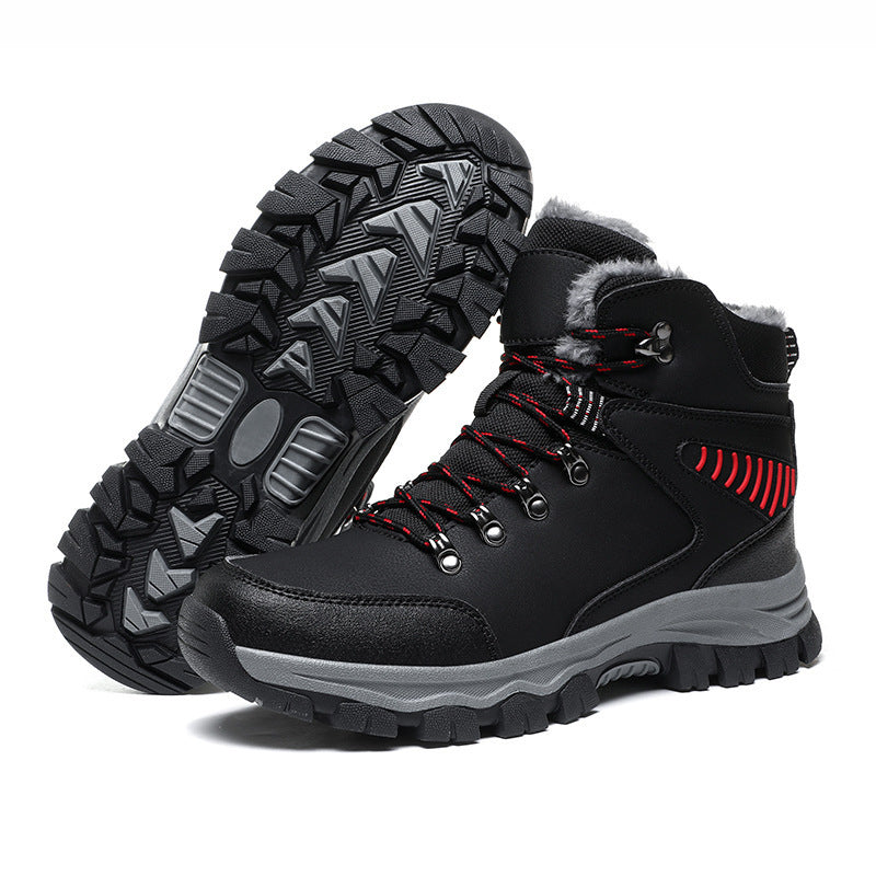 Padded Men's Winter Boots, High Fit