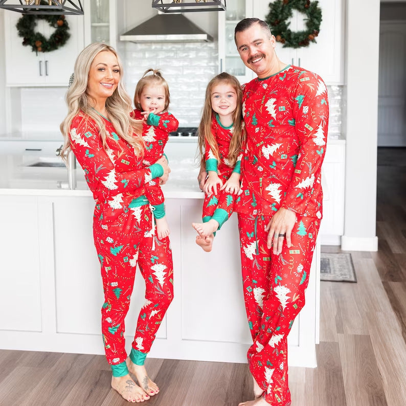 Christmas pajama set for the whole family