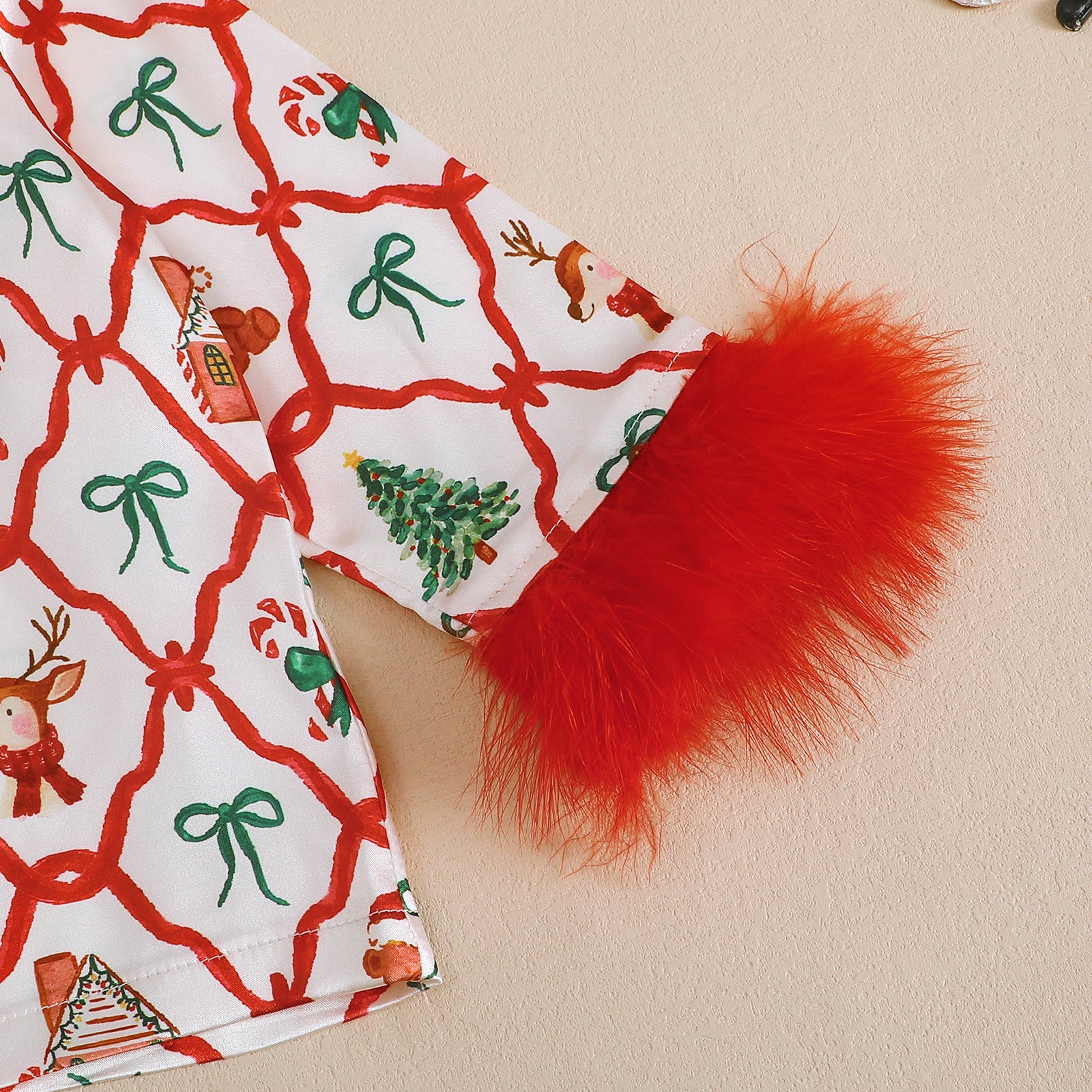Children's Pajama Set, Long Sleeve, with Printed Design