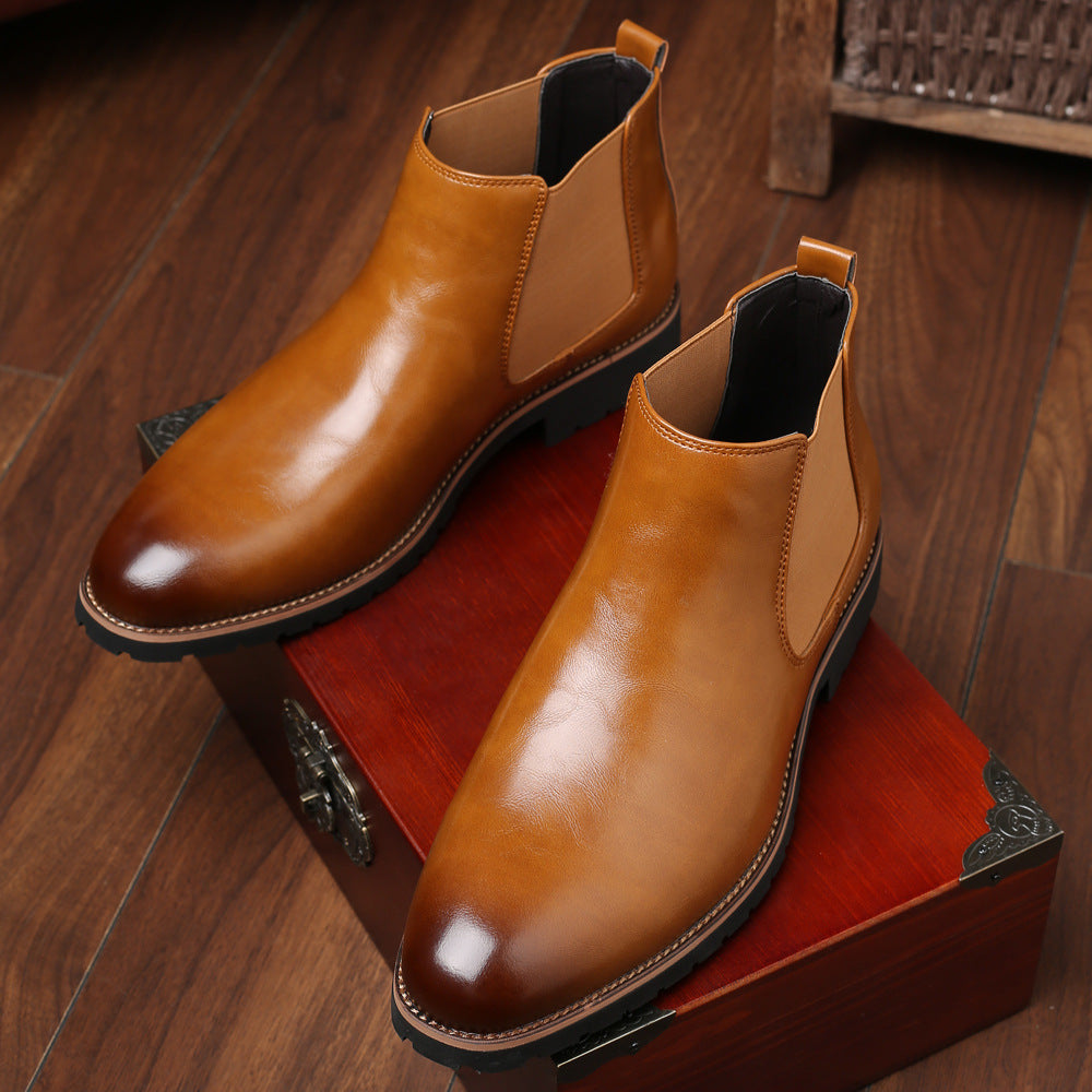 Men's Chelsea boots, casual, pointed