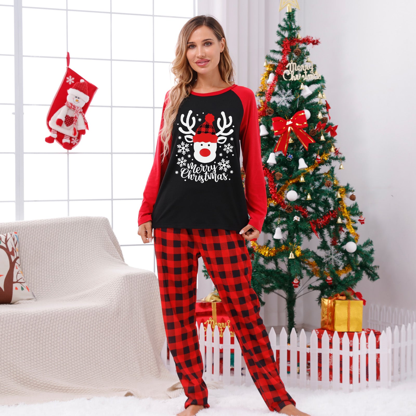 Christmas pajama set for the whole family