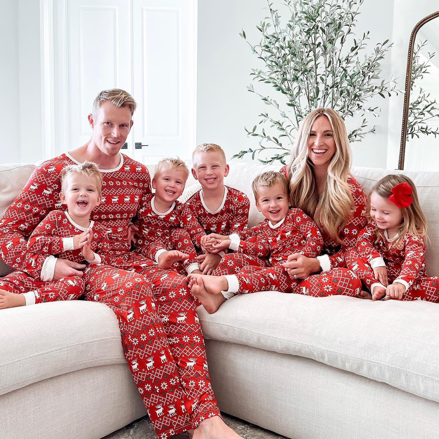 Christmas pajama set for the whole family