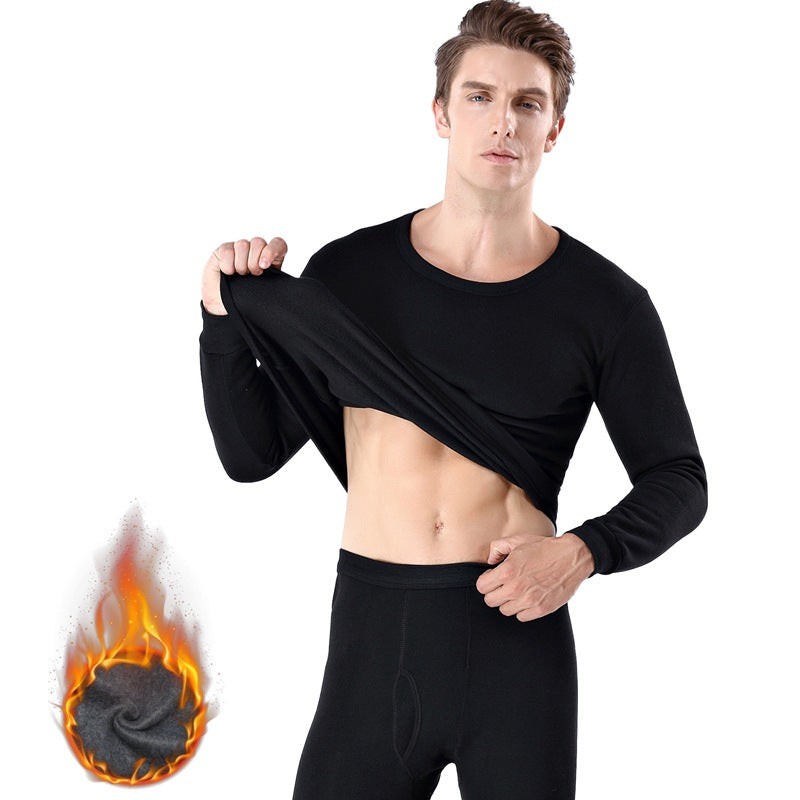 Men's thermal underwear set, padded