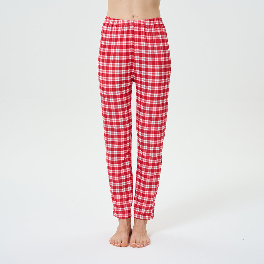Women's Pajama Set, Round Neck, Christmas Design