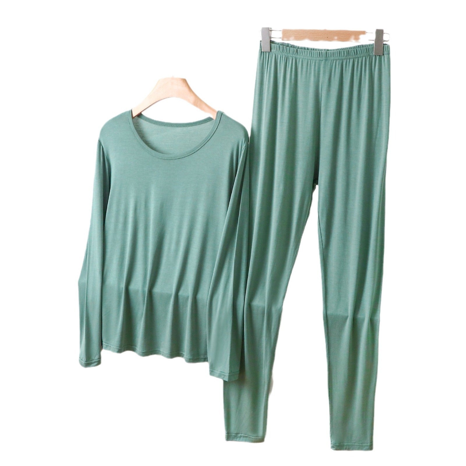 Women's Thermal Underwear Set, Modal, Round Neck, Plus Size