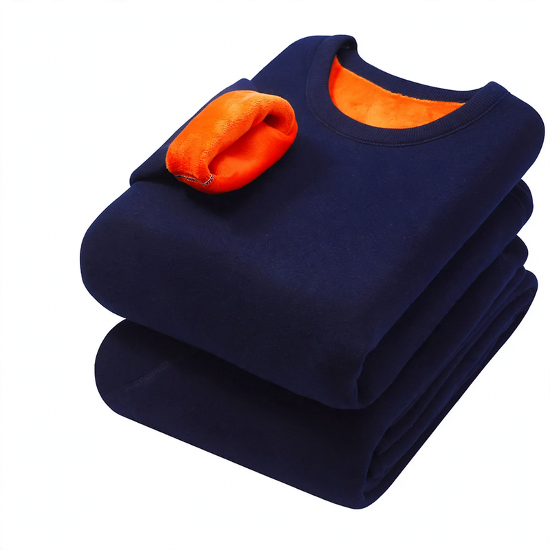 Thermal underwear set, extra thick, padded