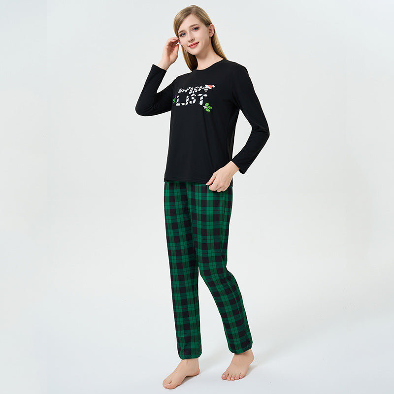 Women's Pajama Set, Long Sleeve, with Christmas Print
