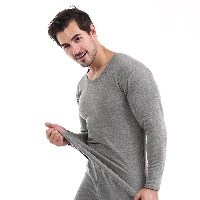 Padded men's underwear set for winter