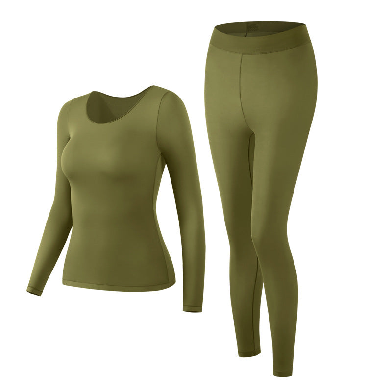 Women's Thermal Set, elastic, U-neck
