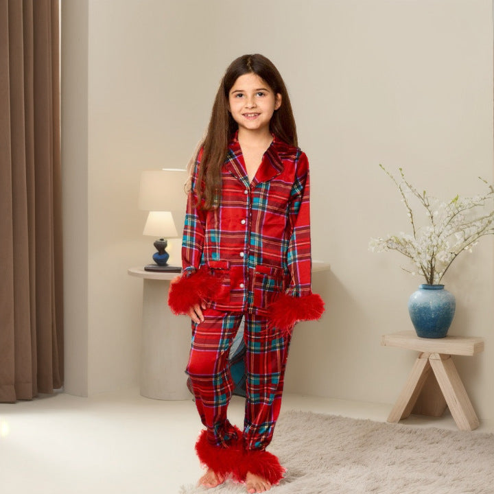 Christmas Partner Pajama Set for Mother and Daughter